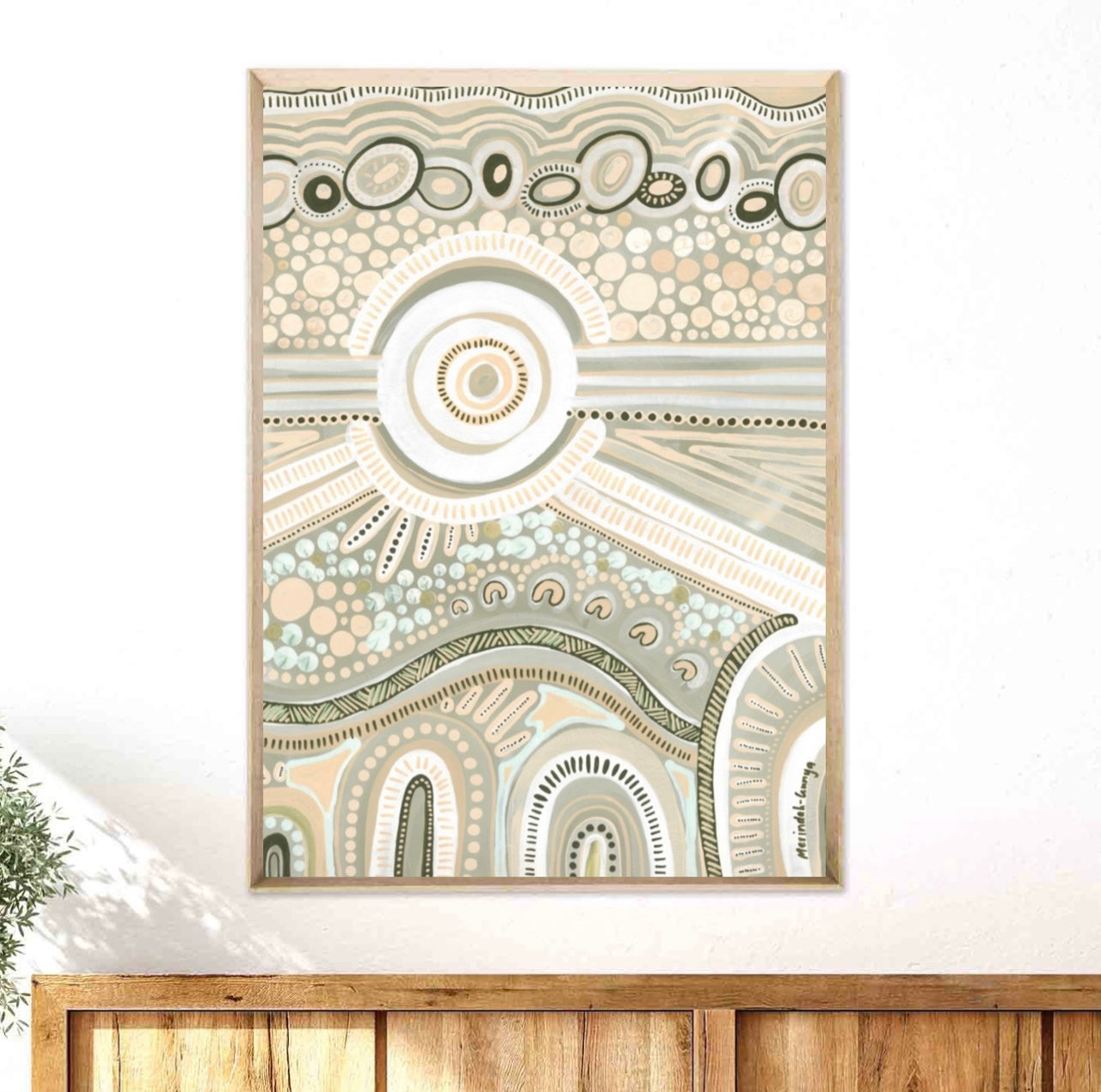 Mission Station Canvas Print