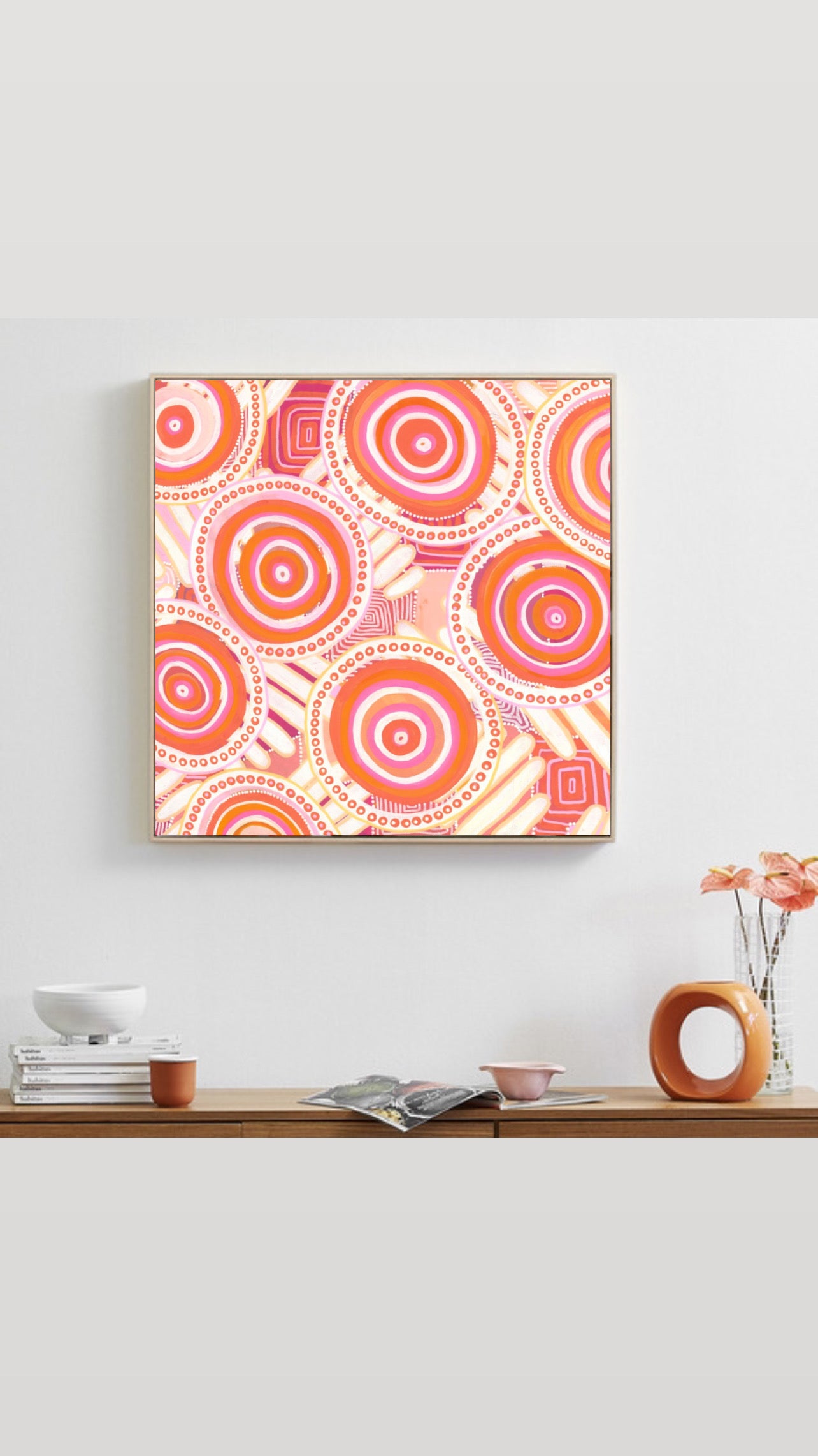 Merindah-Gunya My Country Canvas Print