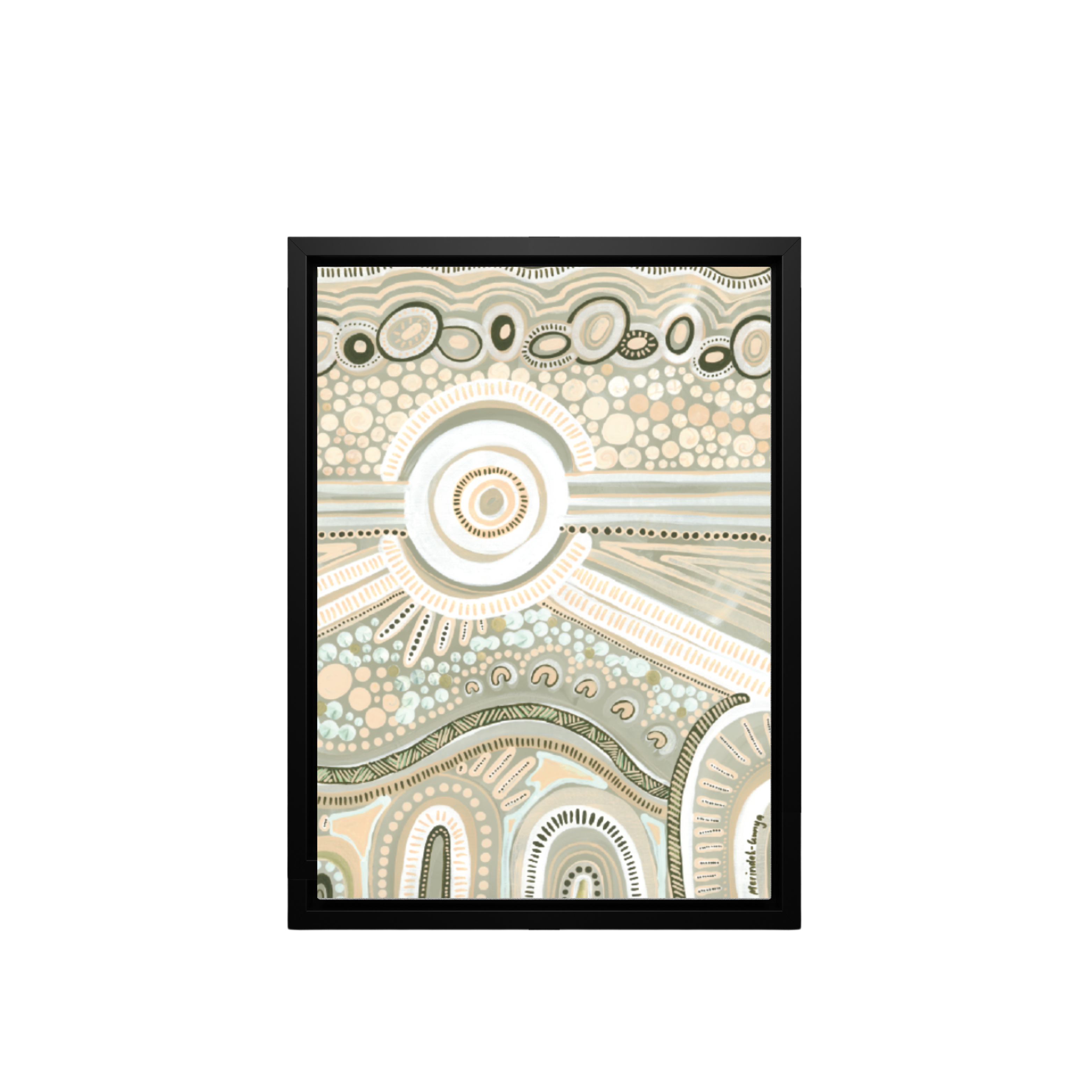 Mission Station Canvas Print