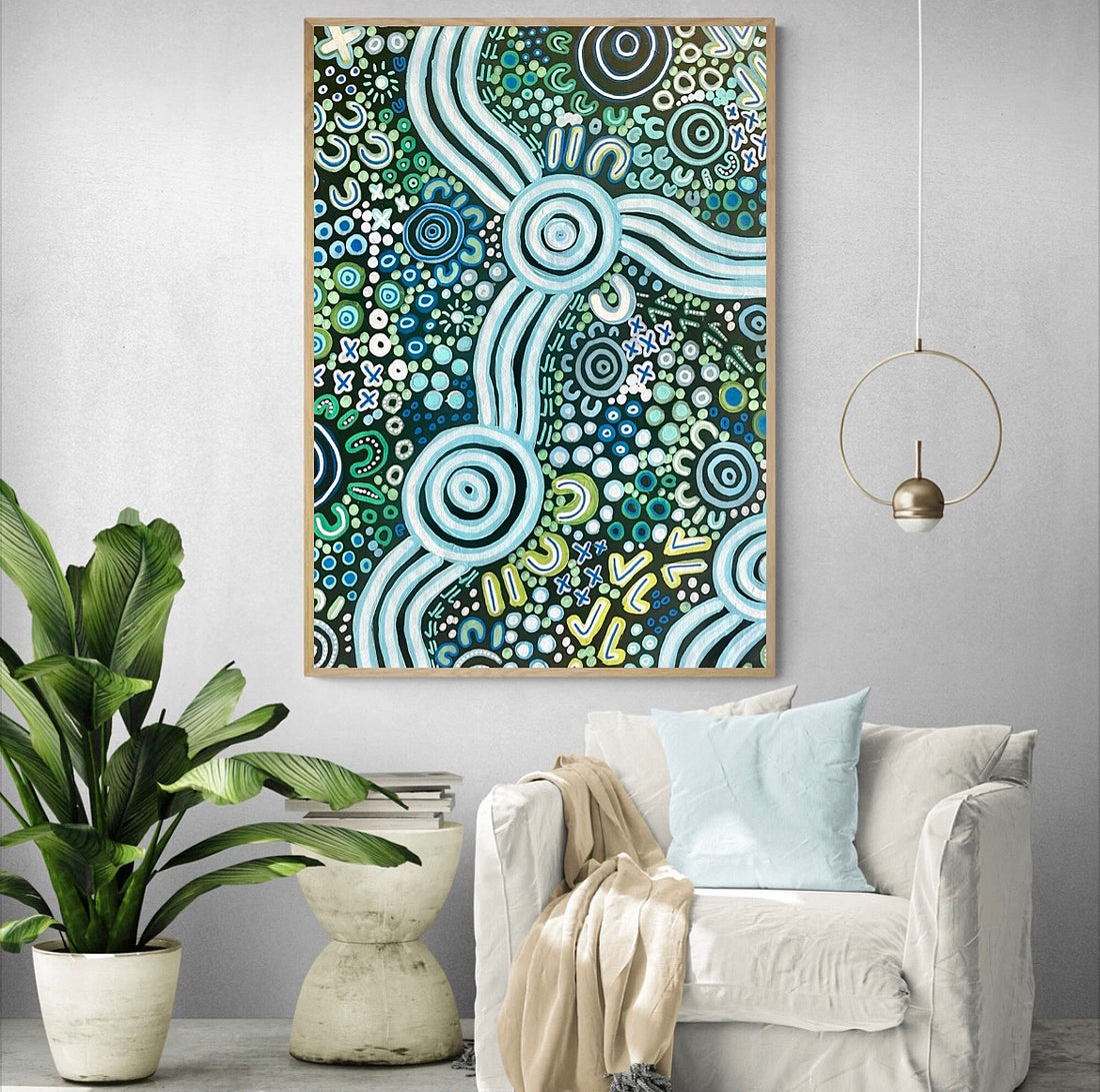 Merindah Gunya Hopkins River Fine Art Print