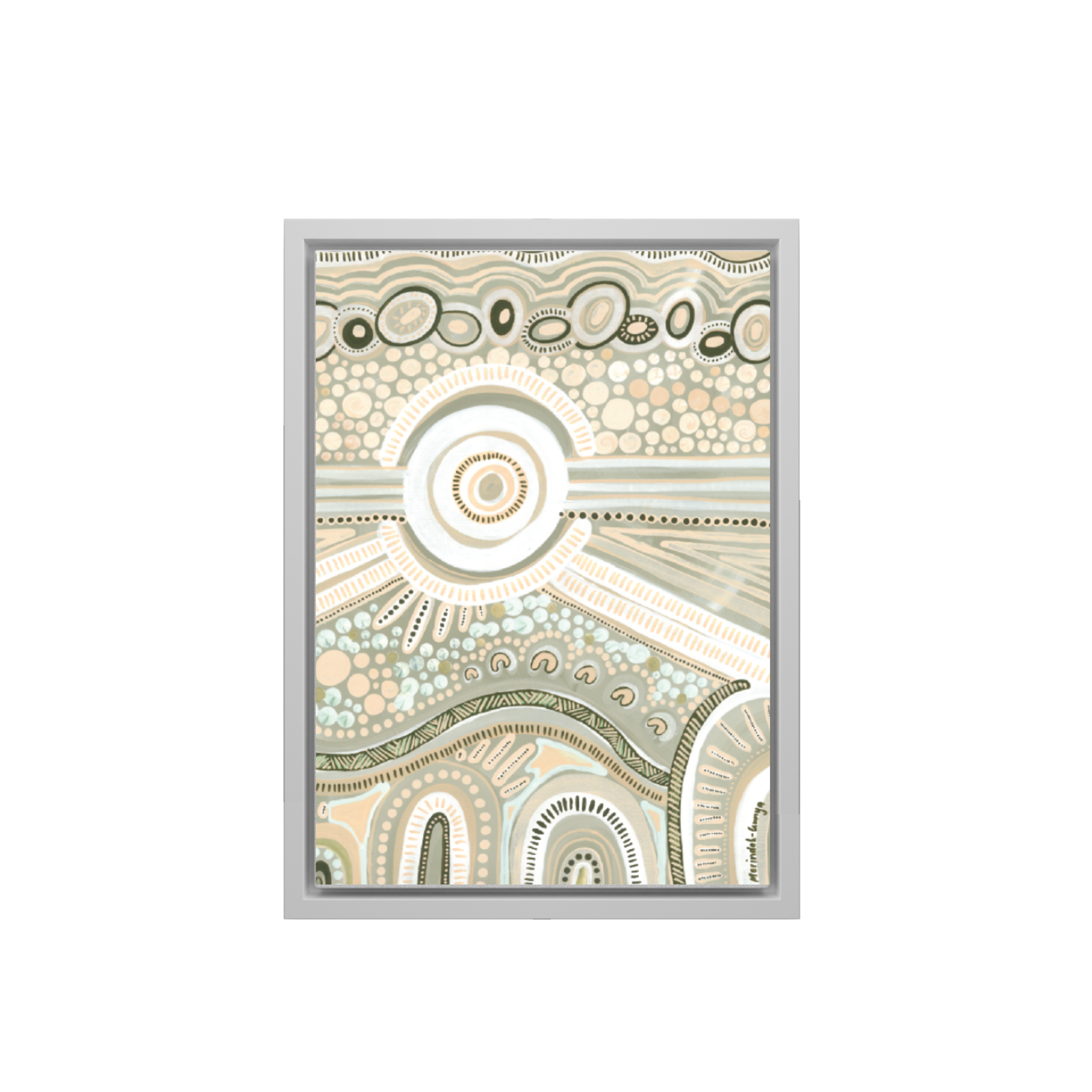 Mission Station Canvas Print