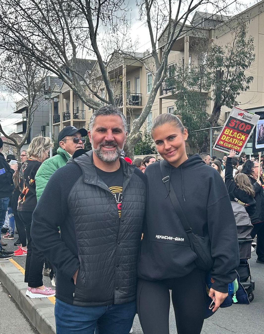 Bayley Mifsud, Merindah-Gunya, Jason Mifsud NAIDOC March 2023