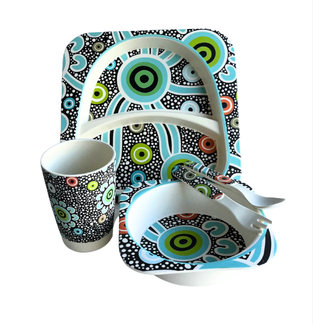 Bamboo Kids Dinner Set