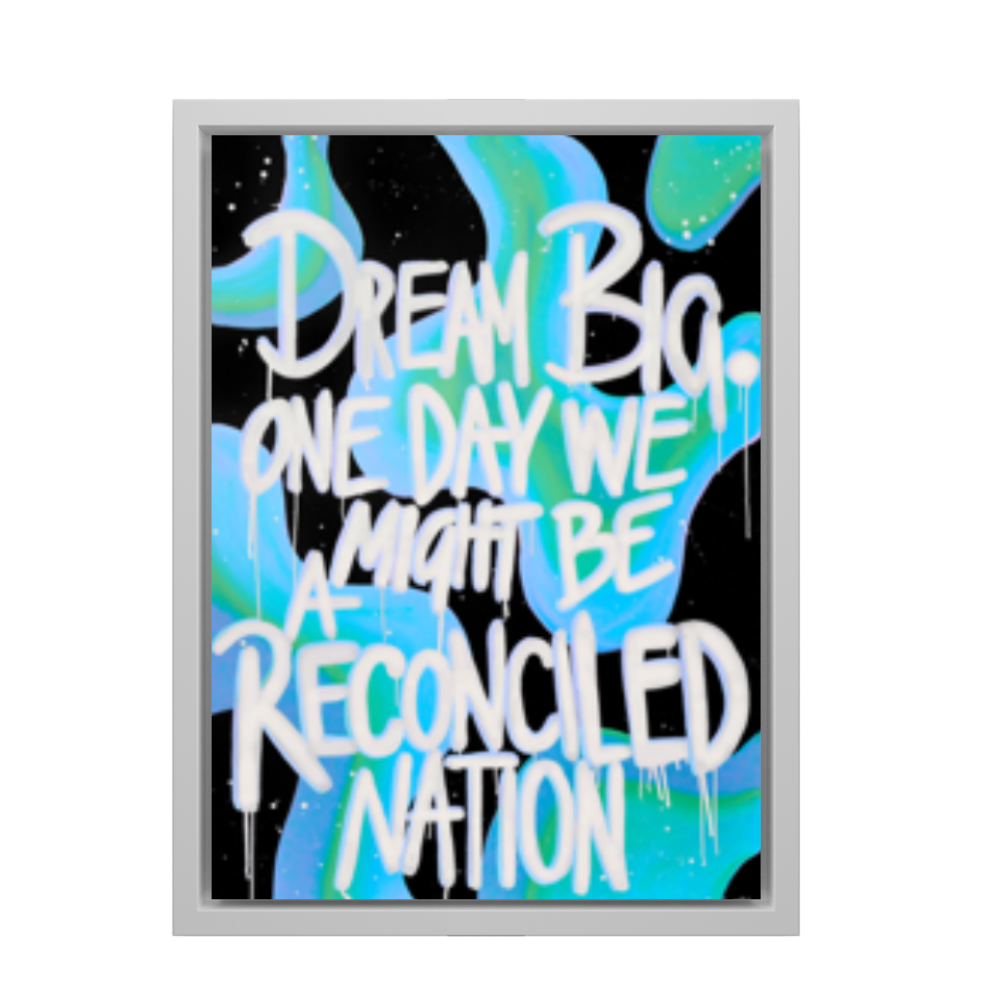 Merindah-Gunya Dream Big III Canvas Print