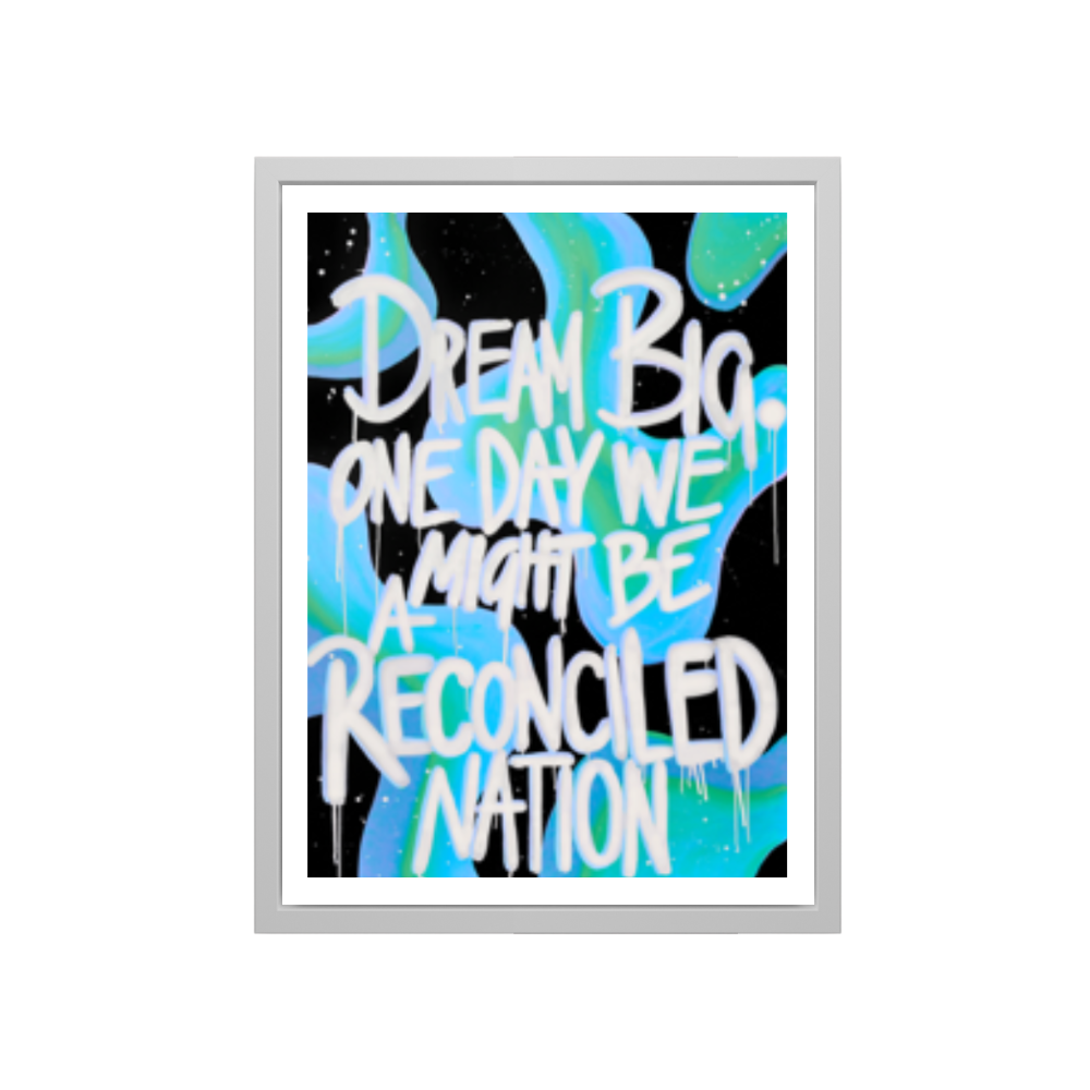 Merindah Gunya Dream Big III Fine Art Print