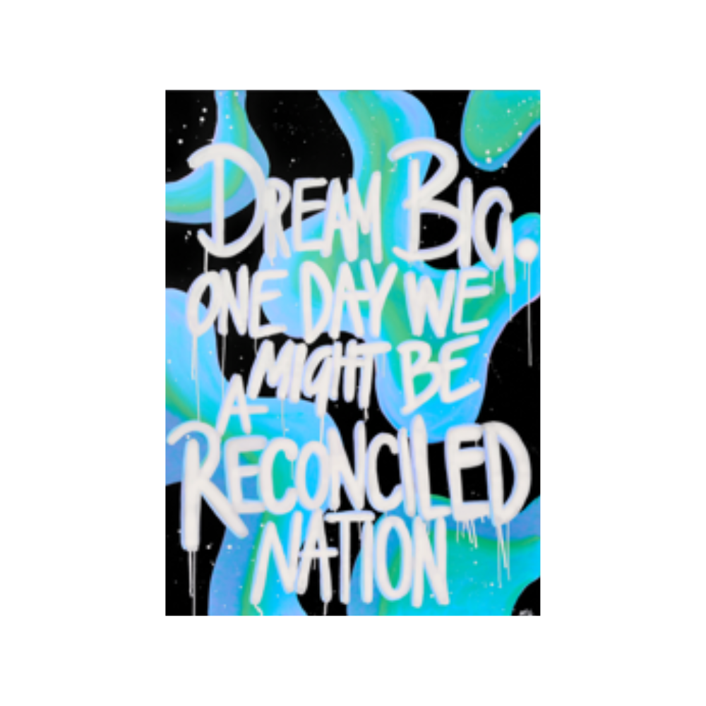 Merindah-Gunya Dream Big III Canvas Print