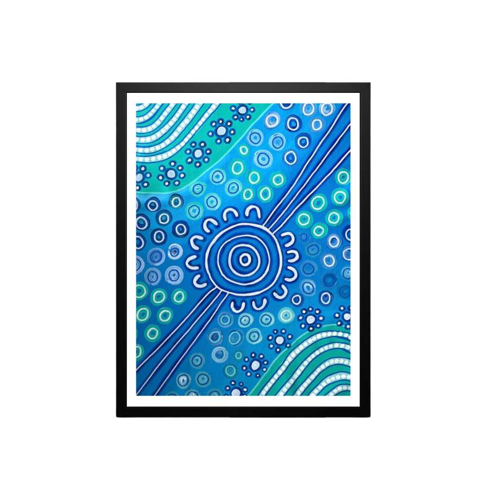 Merindah Gunya Fearless, togetherness, resilience Fine Art Print