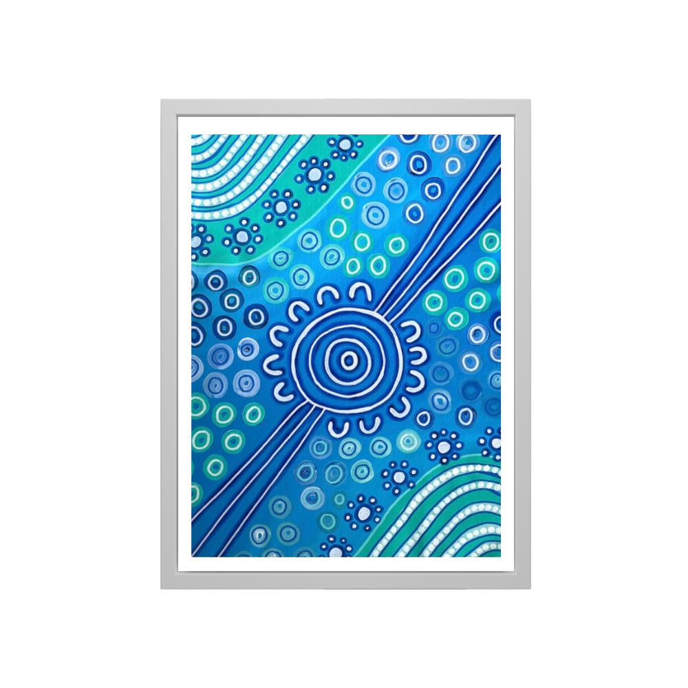 Merindah Gunya Fearless, togetherness, resilience Fine Art Print