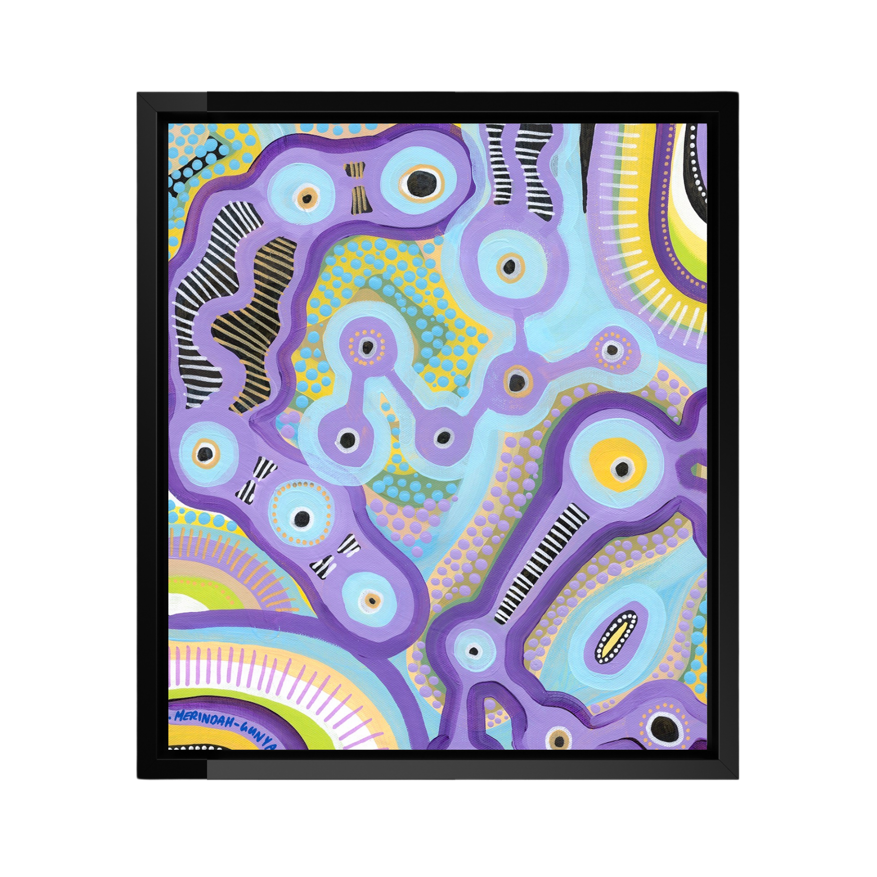 Flow of Country Canvas Print