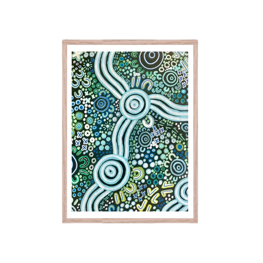 Merindah Gunya Hopkins River Fine Art Print