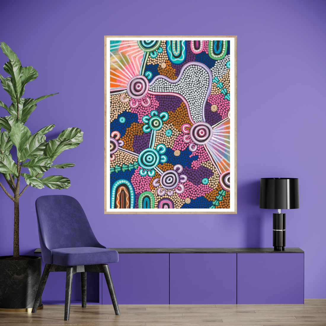 Merindah-Gunya Multicultural Youth Canvas Print