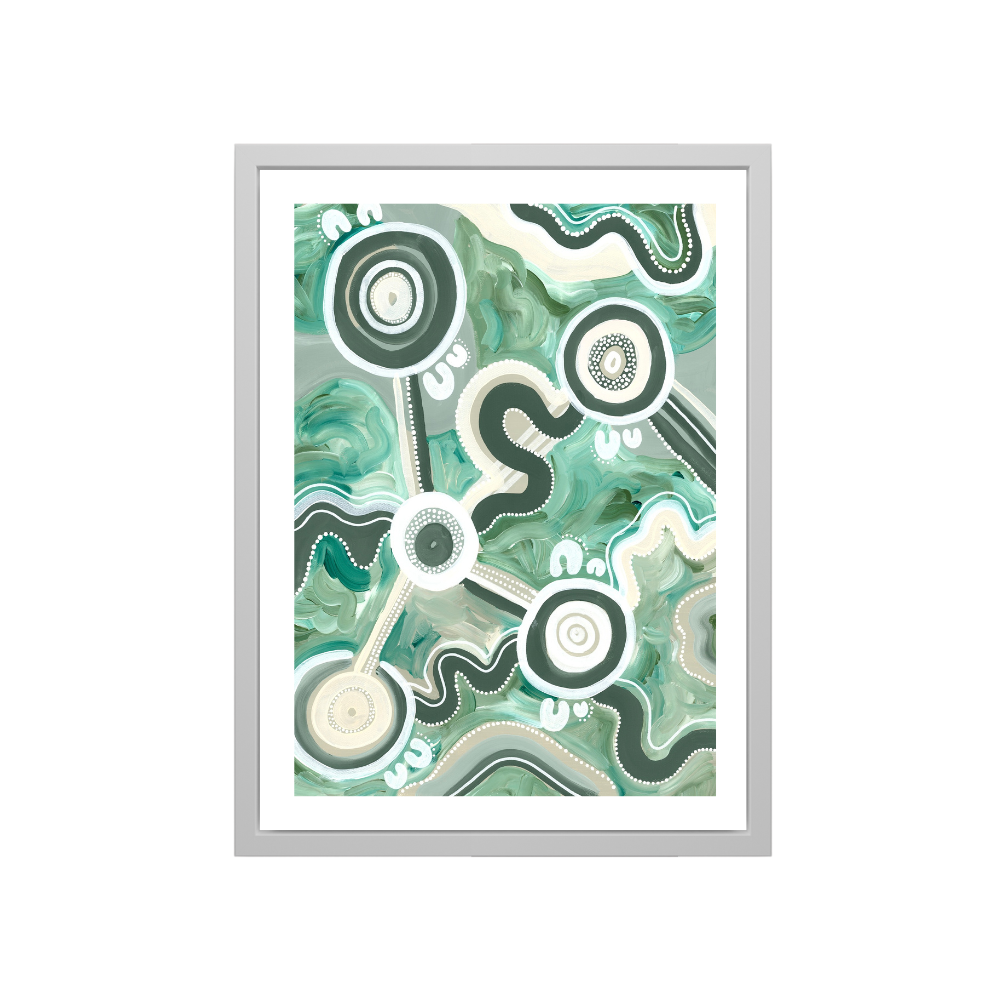 Merindah-Gunya Me and You Fine Art Print