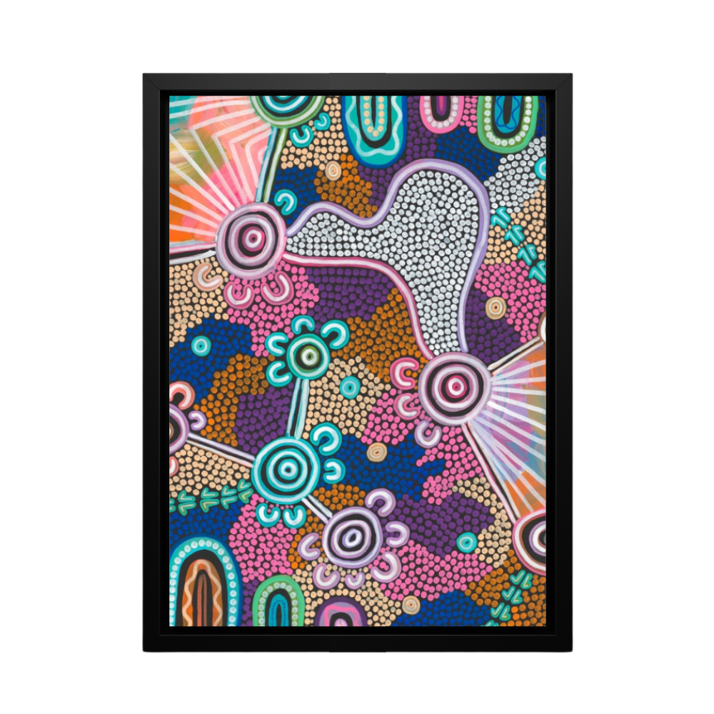 Merindah-Gunya Multicultural Youth Canvas Print