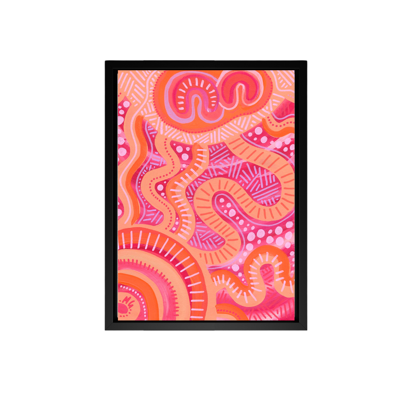 Mum and Bub Canvas Print