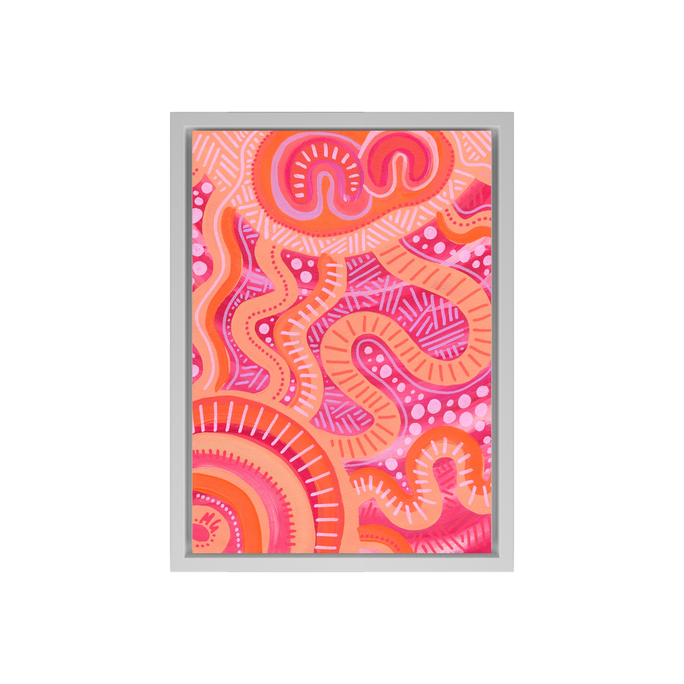 Mum and Bub Canvas Print