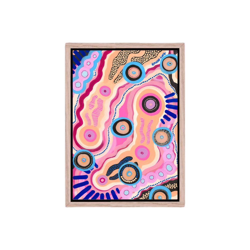 Naarm in Spring Canvas Print