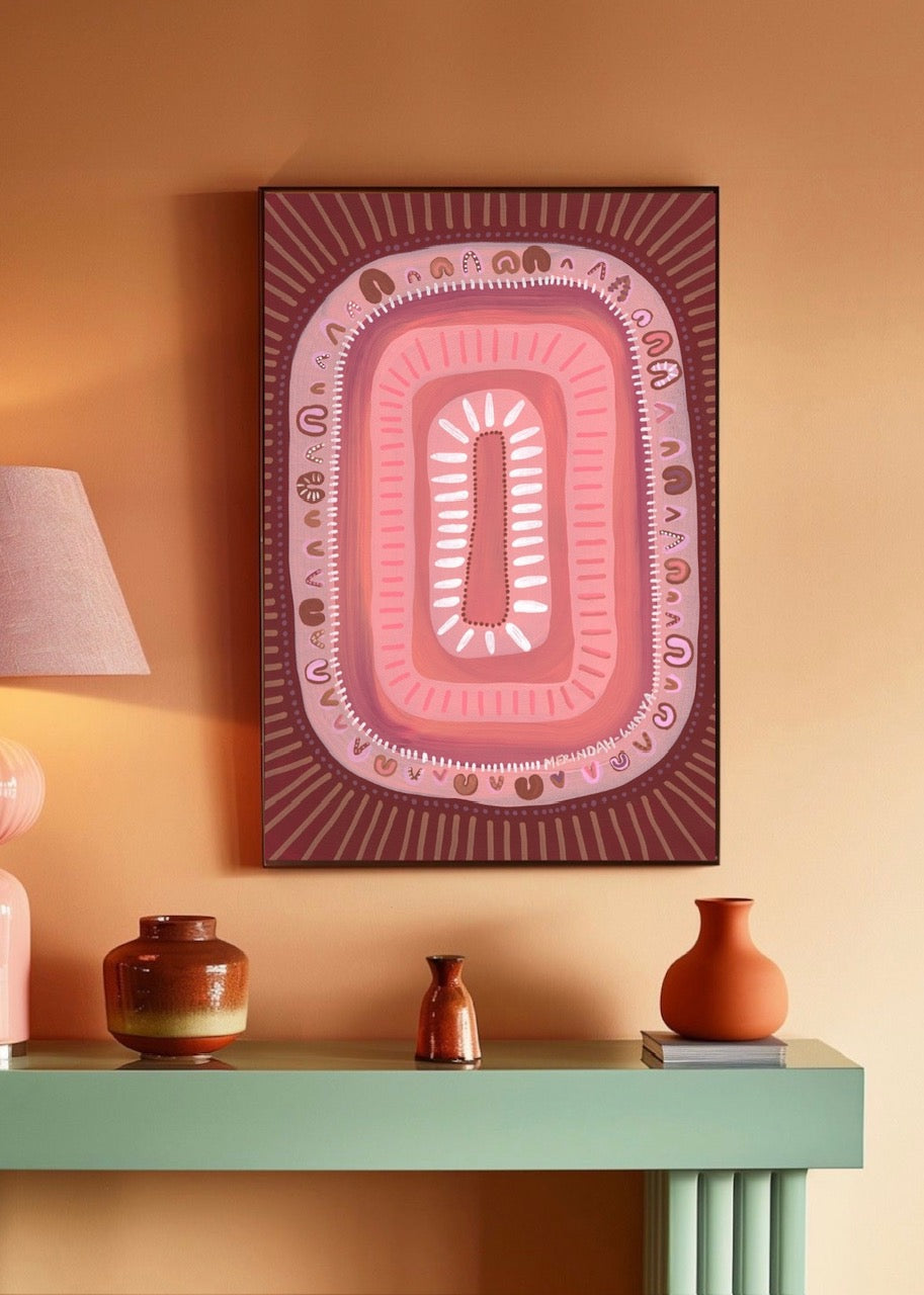 Naming Ceremony Canvas Print