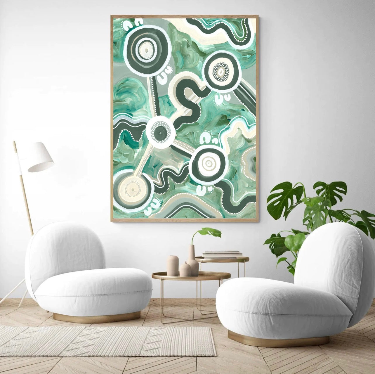 Merindah-Gunya Me and You Canvas Print