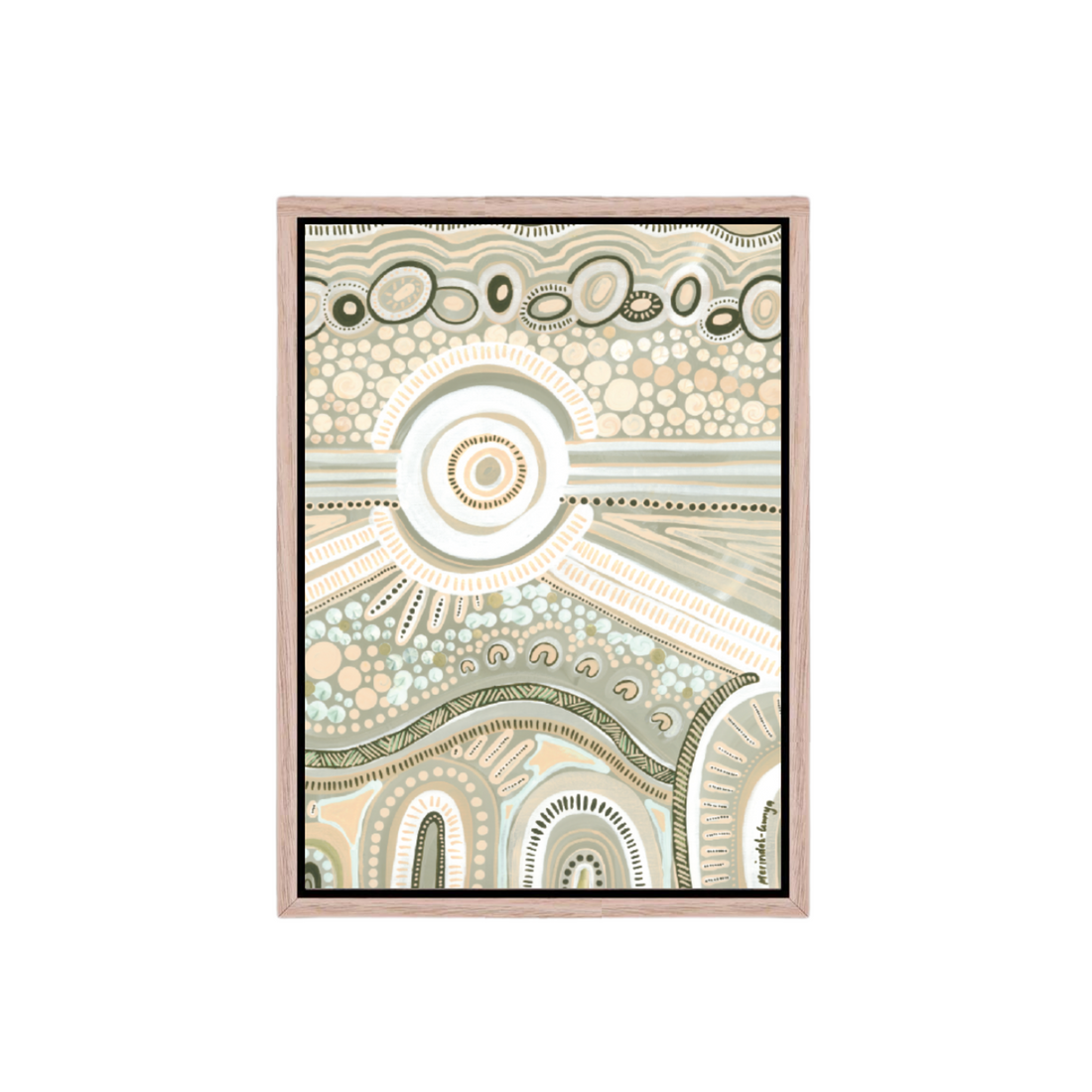 Mission Station Canvas Print