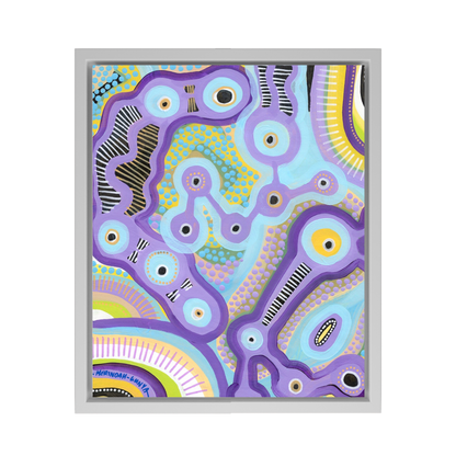 Flow of Country Canvas Print