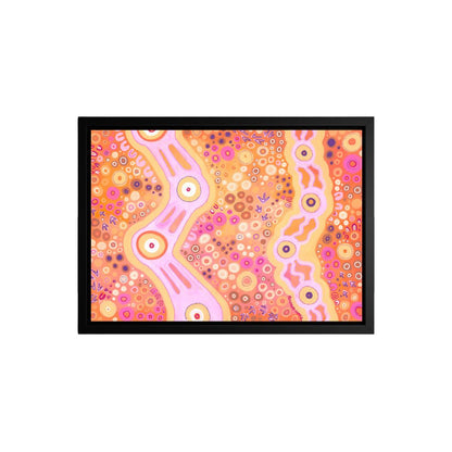 I Am Content Canvas Print