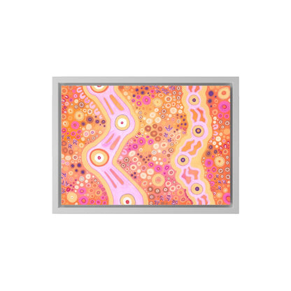 I Am Content Canvas Print