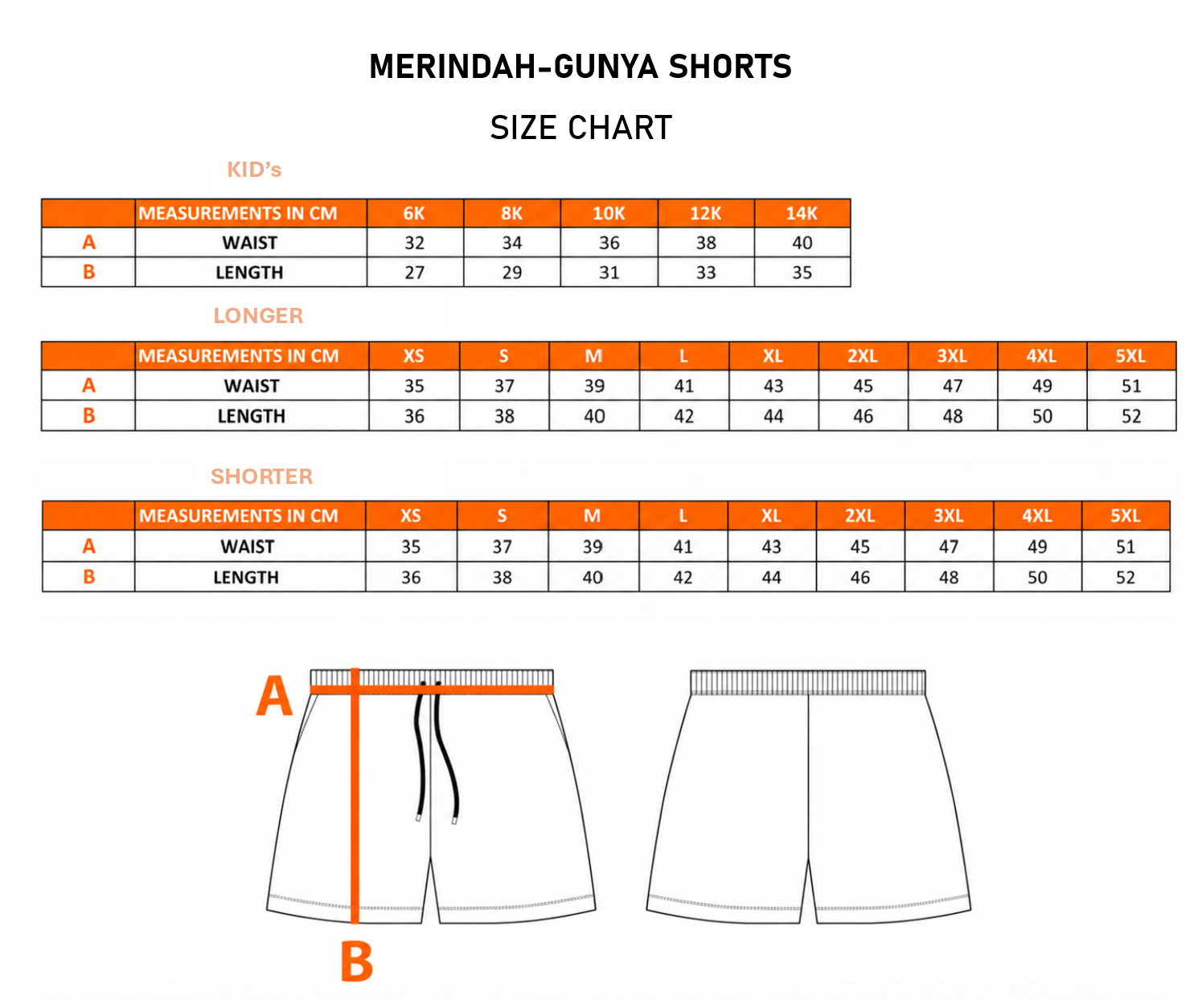 PRE-ORDER MG KIDS Shorts \ Beach Days