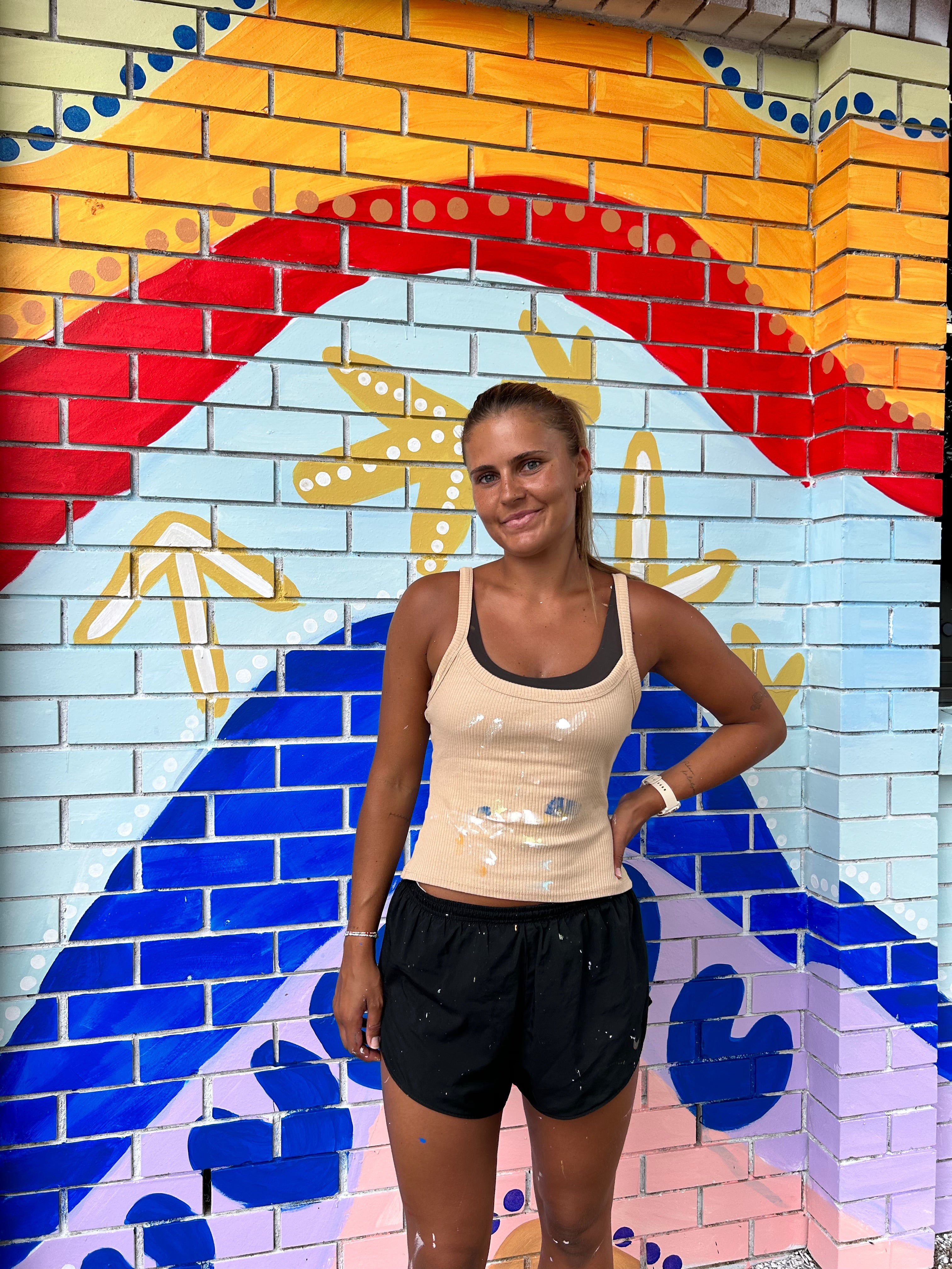 Lilydale Heights College Merinda-Gunya Aboriginal Mural Bayley Mifsud