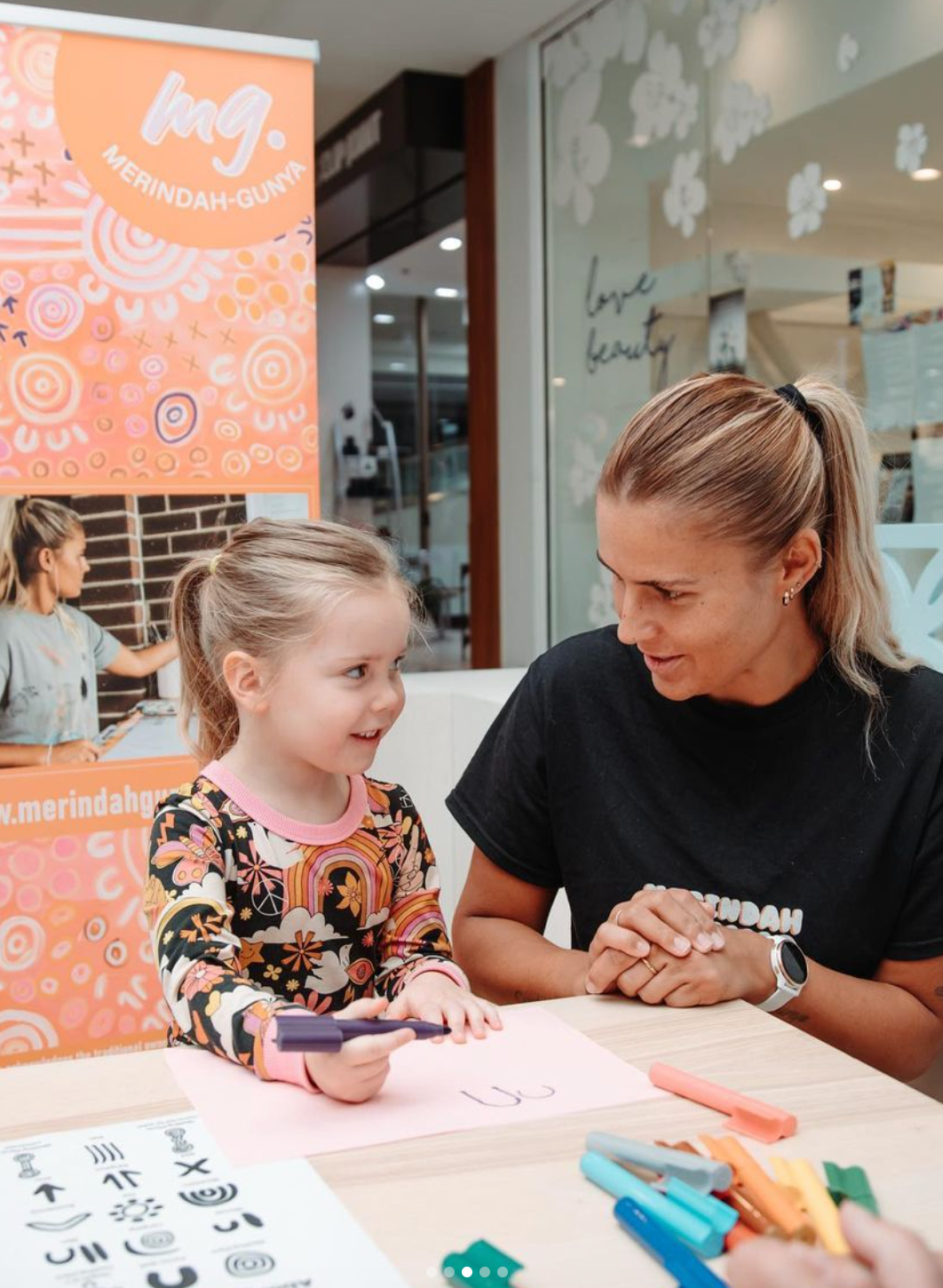 Aboriginal Art Workshops Teaching Melbourne Naarm Merindah Gunya Bayley Mifsud Kids