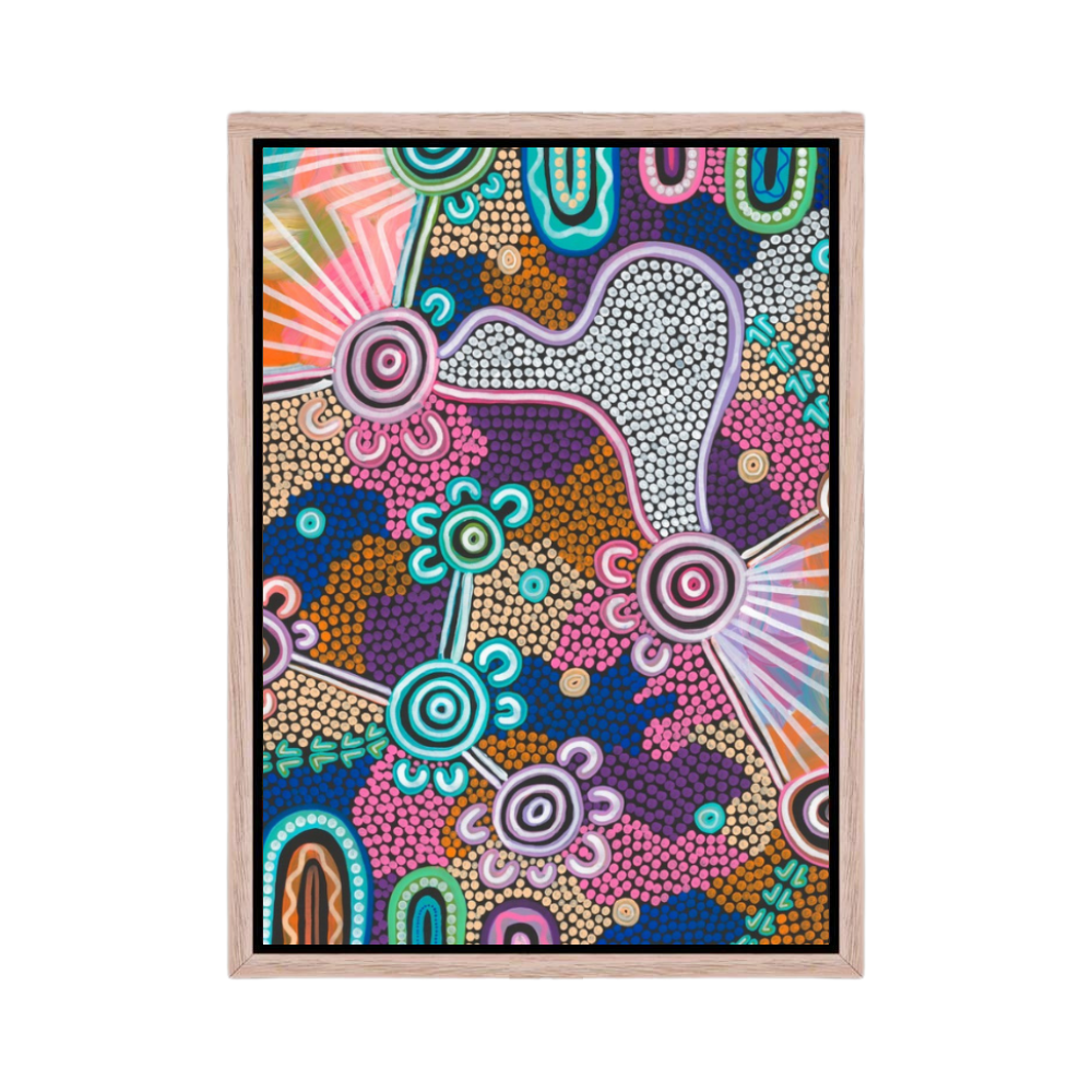 Merindah-Gunya Multicultural Youth Canvas Print