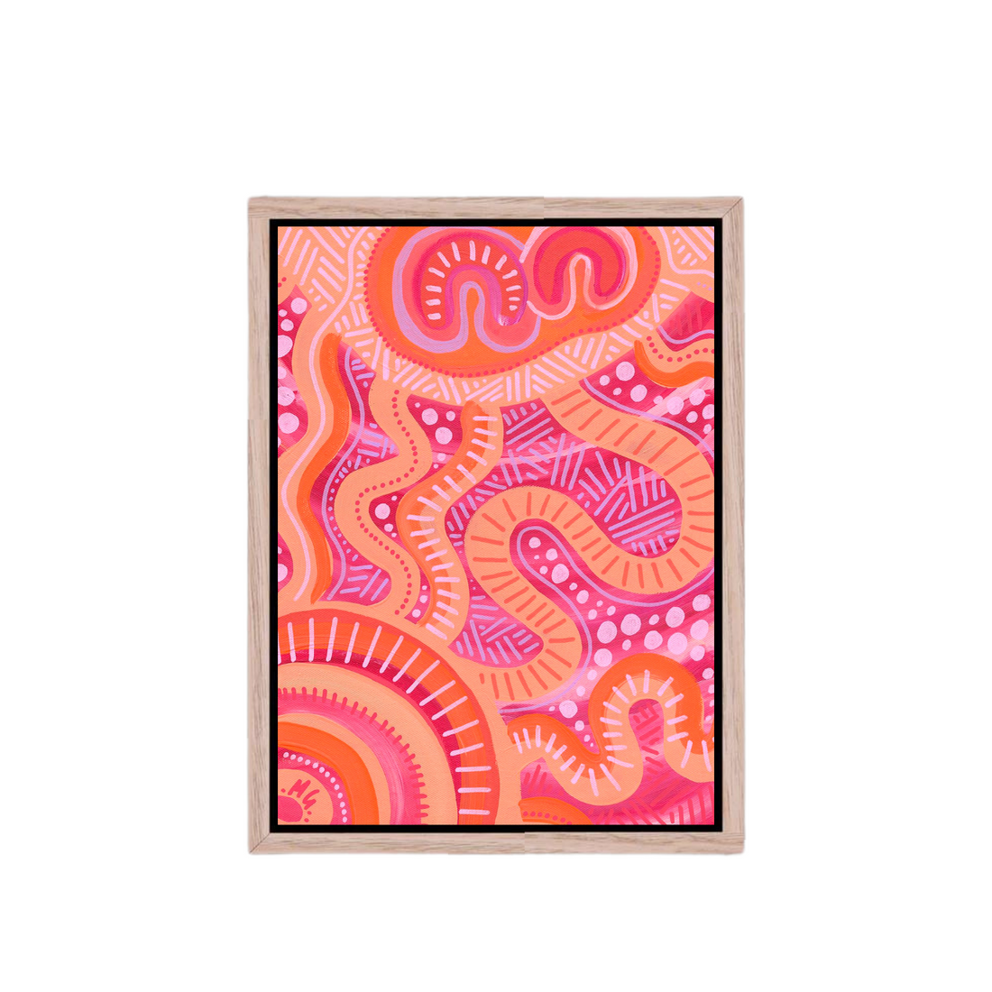 Mum and Bub Canvas Print