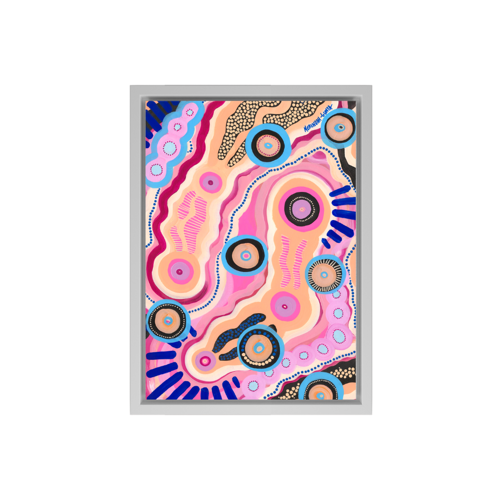 Naarm in Spring Canvas Print