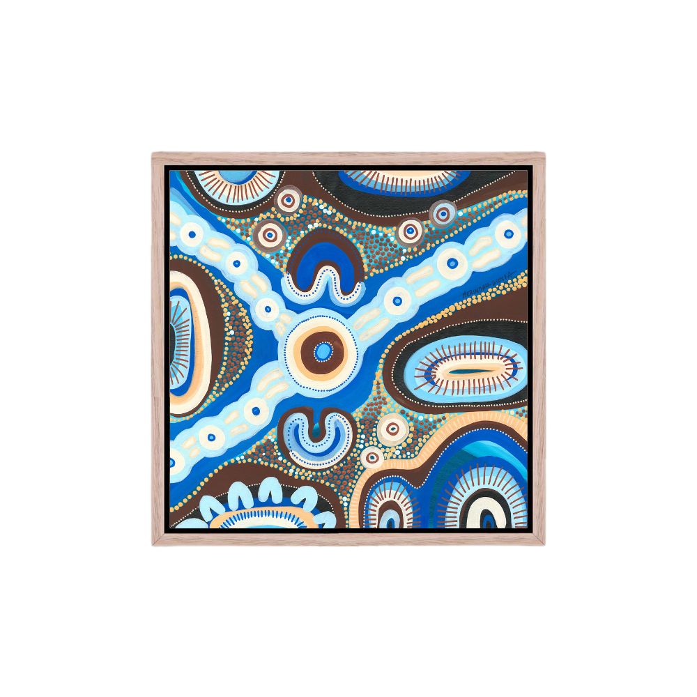 Silent Songlines Canvas Print