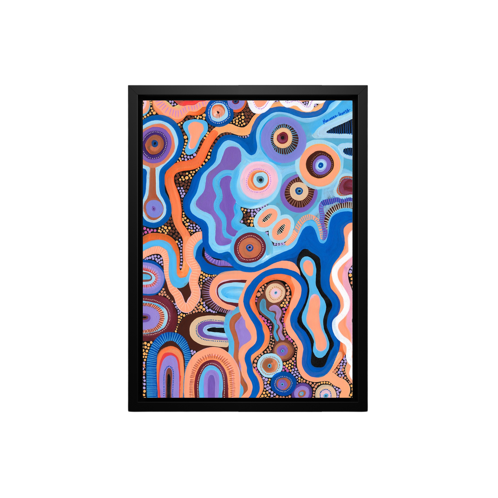 Spirit across Country Canvas Print