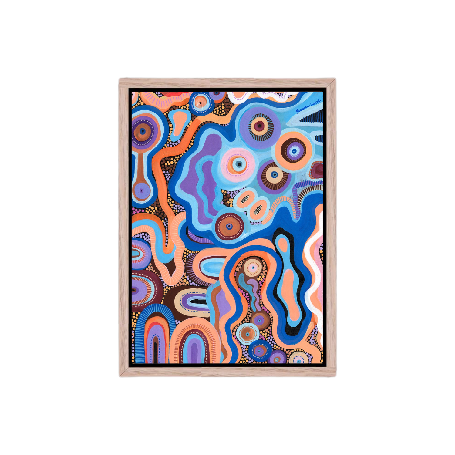 Spirit across Country Canvas Print