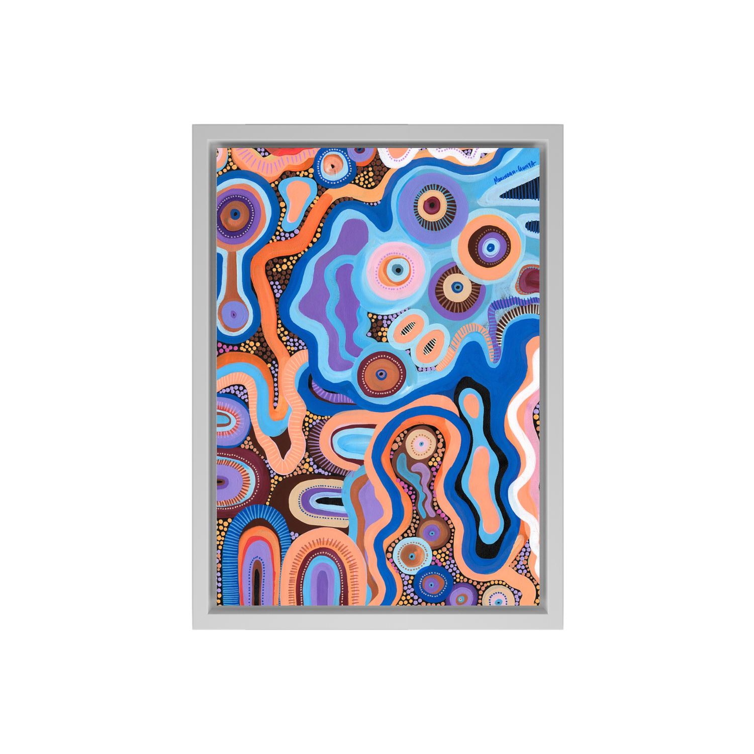 Spirit across Country Canvas Print